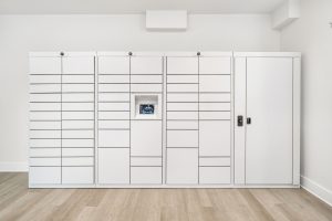 Fox Crossing Package Locker Fox Crossing Package Locker